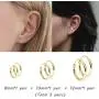 Silver Hoop Earrings for Women Men Girls- Cartilage Earring Endless Small Hoop Earrings Set,3 Pairs of Hypoallergenic 925 Sterling Silver Tragus Earrings Nose Lip Rings (8mm/10mm/12mm) Silver Hoop Earrings for Women Men Girls- Cartilage Earring Endless Small Hoop Earrings Set,3 Pairs of Hypoallergenic 925 Sterling Silver Tragus Earrings Nose Lip Rings (8mm/10mm/12mm)
