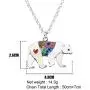 WEVENI Enamel Alloy Lovely Polar Bear Necklace Pendant Chain Jewelry Gifts for Women Girls Ladies WEVENI Enamel Alloy Lovely Polar Bear Necklace Pendant Chain Jewelry Gifts for Women Girls Ladies