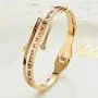 HLDIFENGGS Roman Numeral Bracelet,Jewelry Inspirational Stainless Personalized Zircon Love Cuff Bangle Bracelets for Women Girls HLDIFENGGS Roman Numeral Bracelet,Jewelry Inspirational Stainless Personalized Zircon Love Cuff Bangle Bracelets for Women Girls