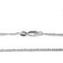 925 Sterling Silver 1.8MM Figaro Chain - Italian Necklace For Women - Lobster Claw Clasp - 16-30''
