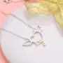 DAOCHONG Two-Tone 925 Sterling Silver Devil Heart with Wings Pendant Necklace for Women Girls Halloween Gift DAOCHONG Two-Tone 925 Sterling Silver Devil Heart with Wings Pendant Necklace for Women Girls Halloween Gift