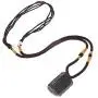 Natural Black Tourmaline Stone Necklace Crystal Black Tourmaline Pendant Original Stone Ore Jewelry Accessories