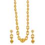 Bindhani Indian Bollywood Jewelry Wedding Bridal Bridesmaid Royal Rajasthani Kundan Long Moti Beads Pearl Mala Rani Haar Gold Plated Multi Layered Necklace Earrings Set Jewellery for Women