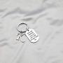 Drive Safe Keychain With Initial Drive Safe I Need You Here with Me Valentines Gift for Husband Boyfriend