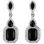 BriLove Womens Wedding Bridal Crystal Emerald Cut Infinity Figure 8 Chandelier Clip-On Dangle Earrings BriLove Womens Wedding Bridal Crystal Emerald Cut Infinity Figure 8 Chandelier Clip-On Dangle Earrings