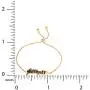 Harry Potter Officially Licensed Hogwarts House Silver and Gold Plated Lariat Bracelet, 9.5'' inch Chain Harry Potter Officially Licensed Hogwarts House Silver and Gold Plated Lariat Bracelet, 9.5'' inch Chain