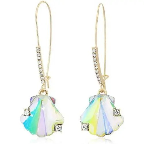 Betsey Johnson Stone Sea Shell Dangle Earrings Betsey Johnson Stone Sea Shell Dangle Earrings