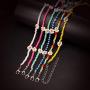 GYSONG Beaded Choker Necklaces For Women Vsco Boho Handmade Flower Necklace Cute Necklace For Teen Girls Beach Necklace Set 6 Pieces