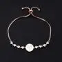 BLEOUK Zodiac Sign Adjustable Bracelet Constellation Jewelry Birthday Constellations Zodiac Sign Bracelet for Women Rose Gold Zodiac Signs Charms Jewelry
