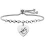 BEKECH Cute Sloth Bracelet Animal Sloth Pendant Slider Bracelet Friendship Sloths Jewelry Gifts for Sloth Lover Animal Lover