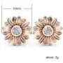 Sunflower Stud Earrings Copper You are My Sunshine Sunflower Jewelry for Women Sunflower Stud Earrings Copper You are My Sunshine Sunflower Jewelry for Women