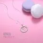 Flyow 925 Sterling Silver Memorial Necklace A Piece of My Heart is in Heaven Pendant Jewelry in Memory of Mom Dad Grandma Grandpa Baby Loss Memorial Gift…