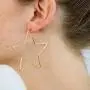 And Lovely 14K Gold Dipped Star Earrings - Hypoallergenic Lightweight Fun Statement Drop Dangle Earrings And Lovely 14K Gold Dipped Star Earrings - Hypoallergenic Lightweight Fun Statement Drop Dangle Earrings