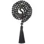 PNEIME 108 Mala Beads Necklace, 8mm Natural Stone Tibetan Prayer Beads, Yoga Meditation Beads Necklace, Hand Knotted Japa Mala PNEIME 108 Mala Beads Necklace, 8mm Natural Stone Tibetan Prayer Beads, Yoga Meditation Beads Necklace, Hand Knotted Japa Mala