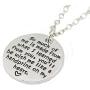 LKXHarleya Round Pendant Teacher Necklace Personalized Engraved Charm Jewelry Graduation Appreciation Gift for Women