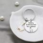 G-Ahora Llamas Keychain Easily Distracted by Llamas Alpaca Jewelry Gift for Llamas Lovers(by Llamas KR)