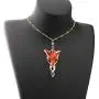 FAADBUK Lord of The Rings Fairy Princess Twilight Star Necklace Lord of The Rings Twilight Star Elvish Jewelry for Women Girls
