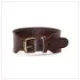 Nsitbbuery Hip Hop Alloy Buckle Wristband Belt Leather Bracelet
