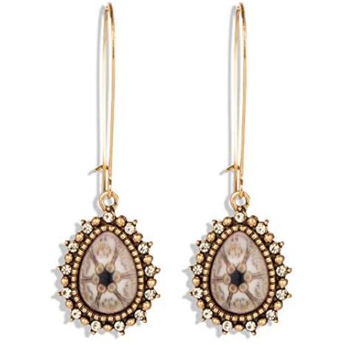 Vintage Luxury Red Pendant Earrings For Women Boho Resin/Stone Bridal Water Drop Earrings Female Fashion Jewelry Wedding Gift