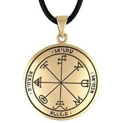 Bronze Third Pentacle of Saturn Talisman for Evocation