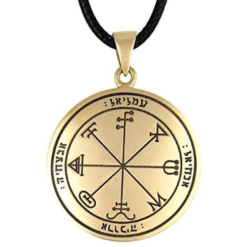 Bronze Third Pentacle of Saturn Talisman for Evocation