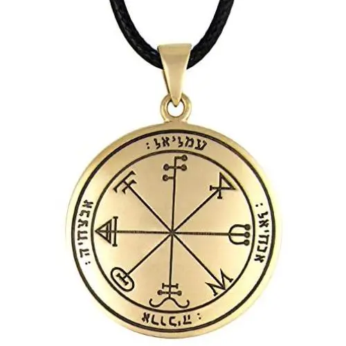 Bronze Third Pentacle of Saturn Talisman for Evocation
