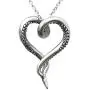 Controse Womens Silver-Toned Heart Shaped Stainless Steel Sea Lover Octopus Necklace 31'' Controse Womens Silver-Toned Heart Shaped Stainless Steel Sea Lover Octopus Necklace 31''