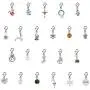 Collection Bijoux 100 Womens Ladies Fashion Accessories Jewelry Advent Calendar 22 Christmas Charms with 1 Bracelet and 1 Necklace