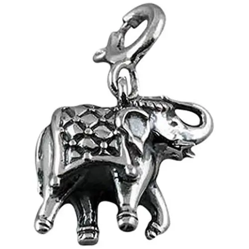 Fourseven Jewelry 925 Sterling Silver Bead Charm Pendant | Royal Elephant Charm for Bracelet and Necklace Fourseven Jewelry 925 Sterling Silver Bead Charm Pendant | Royal Elephant Charm for Bracelet and Necklace
