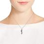 Mystic Fox Tail .925 Sterling Silver Horse Pendant Necklace