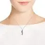Mystic Fox Tail .925 Sterling Silver Horse Pendant Necklace
