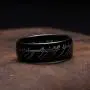 King Will 8mm Tungsten Carbide Ring for Men Black Lord of The Rings Comfort Fit High Polished King Will 8mm Tungsten Carbide Ring for Men Black Lord of The Rings Comfort Fit High Polished