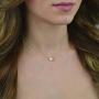 Yalice Tiny Pearl Choker Necklace Chain Short Pendant Necklaces Jewelry for Women and Girls