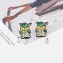 Baby Yoda Earring Yoda jewelry Gift for Yoda Fans