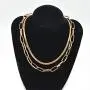 TinaRice Layered Chain Necklace Link Paperclip Choker Necklaces Gifts for Women Jewelry