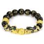 Feng Shui Pi Xiu Bracelet Lucky Charm Beads Wealth Wristband Adjustable Elastic Jewelry for Men Women