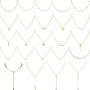 24 Pieces Layered Necklace Multilayer Choker Necklace Tiered Chokers Necklace Charm Pendant Necklace for Women Girls