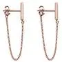 KSQS Minimalist Chain Earrings Dangle Earrings 925 Sterling Silver Plated Bar Earrings for Women KSQS Minimalist Chain Earrings Dangle Earrings 925 Sterling Silver Plated Bar Earrings for Women