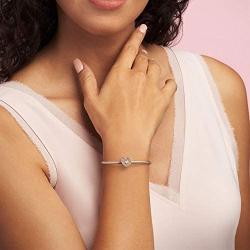 Pandora Jewelry Clear Mom Heart Cubic Zirconia Charm in Pandora Rose