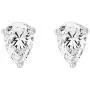 14K Gold Plated Sterling Silver Cubic Zirconia Stud Earrings for Women