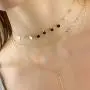 itianxi Dainty Beaded Choker Necklaces,14K Gold/Silver Plated Cute Tiny Delicate Coin/Satellite Chain Choker Necklaces for Women itianxi Dainty Beaded Choker Necklaces,14K Gold/Silver Plated Cute Tiny Delicate Coin/Satellite Chain Choker Necklaces for Women