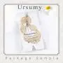 Ursumy Punk Layered Long Necklaces Gold Handcuffs Necklace Chain with Lock Pendant Necklace Jewelry for Women and Girls Ursumy Punk Layered Long Necklaces Gold Handcuffs Necklace Chain with Lock Pendant Necklace Jewelry for Women and Girls