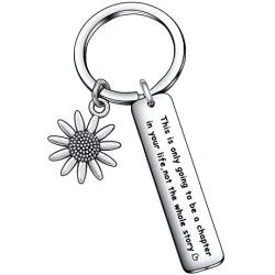 Encouragement Keychain New Adventure Jewelry Inspirational Jewelry Divorcee Gift