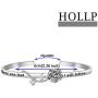 HOLLP Mother Daughter Rose Flower Bracelet Where You Lead I Will Follow Friendship Jewelry