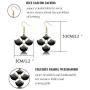 LOYALLOOK Fashion Jewerly Set Women Nescklace Statement Necklace Earrings Jewerly