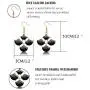 LOYALLOOK Fashion Jewerly Set Women Nescklace Statement Necklace Earrings Jewerly
