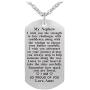 Yintunuo Niece Nephew Dog Tag Necklace Jewelry Pendant Keychain from Aunt and Uncle