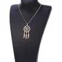 Ouran Long Chain Necklace for Women,Dream Catcher Pendant Necklace for Girls Gold and Silver Personalized Necklace Ouran Long Chain Necklace for Women,Dream Catcher Pendant Necklace for Girls Gold and Silver Personalized Necklace