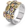UNY Ring Beautiful Multi CZ Twisted Cable Wire Designer Fashion Brand Vintage Love Antique Womens Jewelry