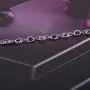 Vanbelle Sterling Silver Jewelry Hand-Made Fancy Link Chain Bracelets with Rhodium Plating for Women and Girls